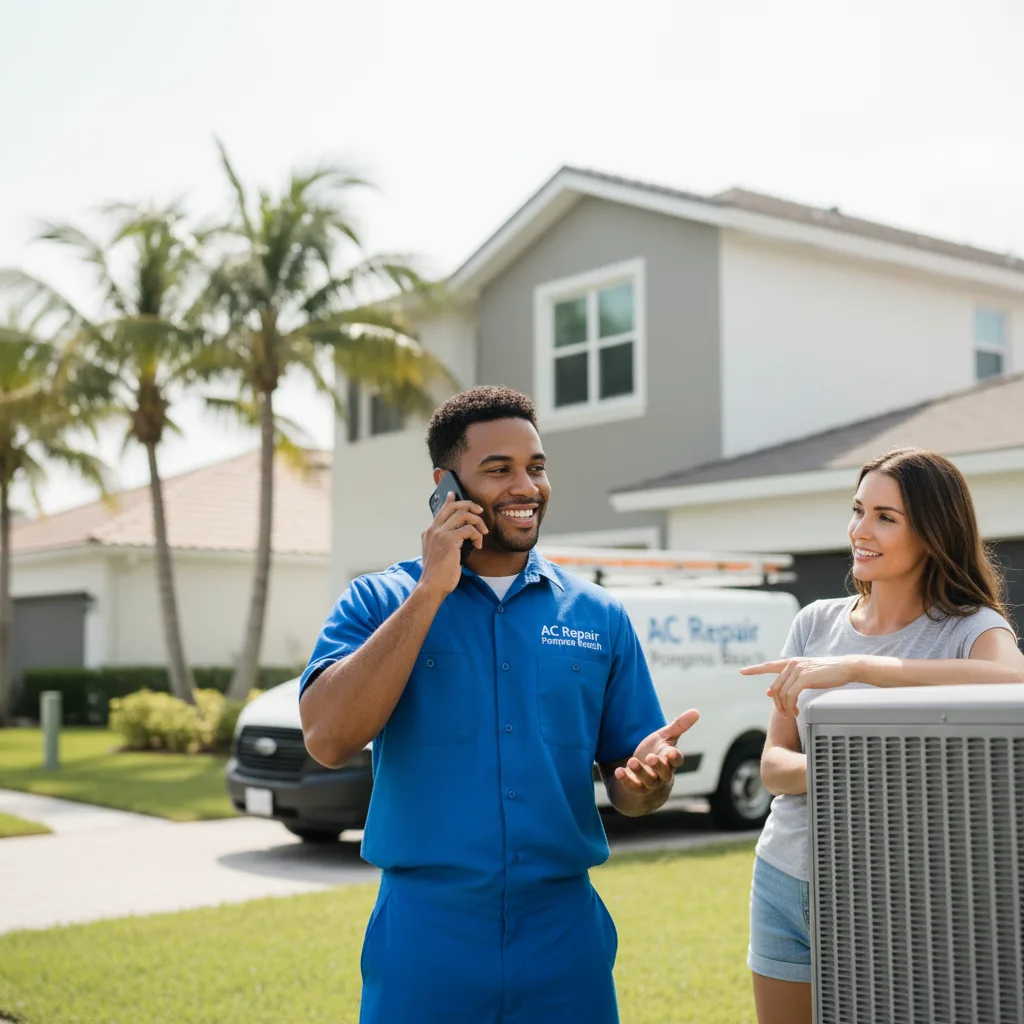 AC Repair Pompano Beach customer support in Luckey